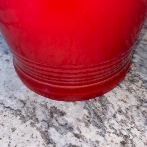 Fiestaware Utensil/Tool Crock in Scarlet - Picture 4 of 7